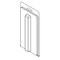 Visipak Thermoform-CLAMSHELL-#291-9.062-4.375-7.063-0.813-0.500-0.015-CLEAR, 400PK 291TF - alternate 1